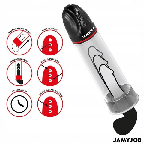 Automatyczna pompka próżniowa XPAND JAMYJOB regulacja mocy