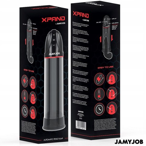 Automatyczna pompka próżniowa XPAND JAMYJOB regulacja mocy