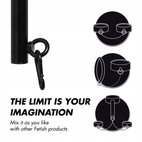 Drążek do kajdanek Fetish modułowy regulowany BDSM akcesorium