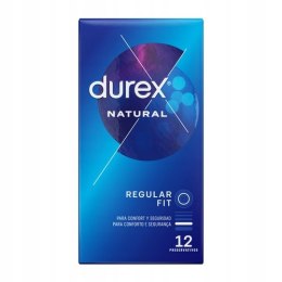 Durex Natural Regular Fit 12szt prezerwatywy lateksowe wyrób medyczny