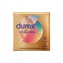 Durex Real Feel 3 szt. prezerwatywy bez lateksu Regular Fit