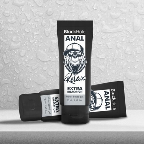 Lubrykant analny BlackHole Relax Extra Dilatation 70 ml żel nawilżający