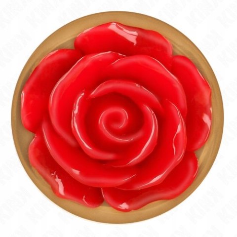 Metalowy Plug Analny Rose S | zdobienie róża | 7,8 cm | elegancki