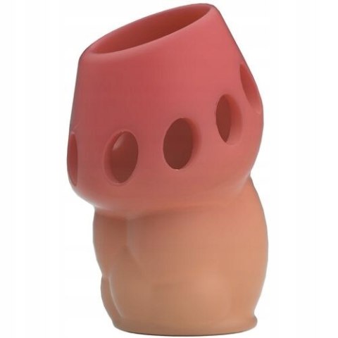 Nakładka na członka Pretty Love Oscar pogrubiająca | silikon TPE