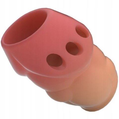 Nakładka na członka Pretty Love Oscar pogrubiająca | silikon TPE