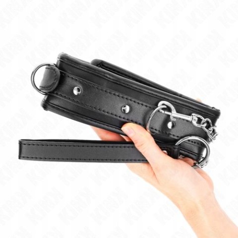 OBROŻA Z ŁAŃCUSZKIEM REGULOWANA MIĘKKA ELEGANCKA