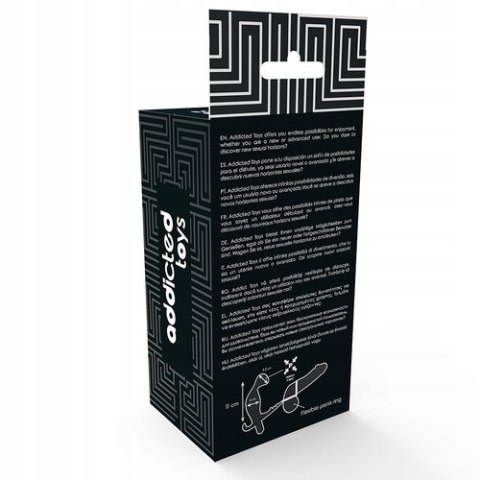 PODWÓJNY MASAŻER PROSTATY Z WIBRACJAMI SILIKONOWY 10 CM