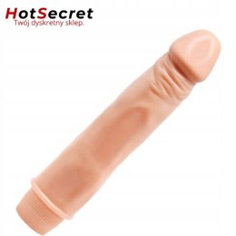 REALISTYCZNY WIBRATOR SILIKONOWY MIĘKKI ERGONOMICZNY