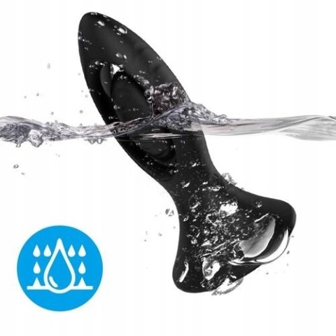 Wibrator analny z pilotem 10 trybów silikon wodoodporny - GRATIS żel