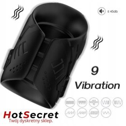 Wibrator masturbator męski silikonowy wibrujący wodoodporny