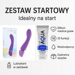 Zestaw Startowy Intense Leo + lubrykant wodny | silikon medical grade