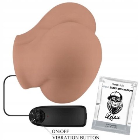 Masturbator Crazy Bull - 2 kanały + wibracje + pilot + GRATIS