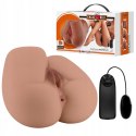 Masturbator Crazy Bull - 2 kanały + wibracje + pilot + GRATIS
