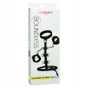 Obroża z systemem pasów BDSM - collar body restraint regulowany premium