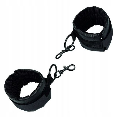 Obroża z systemem pasów BDSM - collar body restraint regulowany premium
