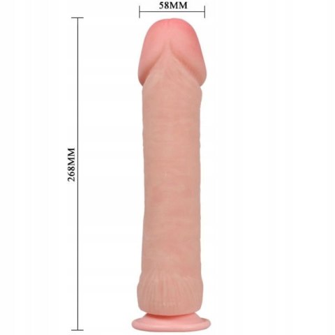 REALISTYCZNE DILDO SILIKONOWE Z PRZYSSAWKĄ NATURALNE