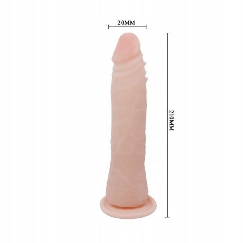 REALISTYCZNY DILDO SILIKONOWY MIĘKKI ERGONOMICZNY