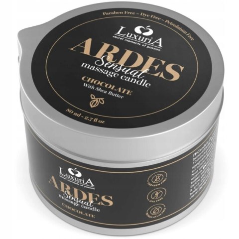 ŚWIECA DO MASAŻU LUXURIA ARDES CHOCOLATE ZAPACHOWA