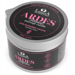 ŚWIECA DO MASAŻU LUXURIA ARDES STRAWBERRY GRAPE ZAPACHOWA