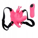 Strap On Silikonowy 30 Trybów Wibrator z Pilotem-Dla Par-Regulowany-Premium