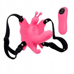 Strap On Silikonowy 30 Trybów Wibrator z Pilotem-Dla Par-Regulowany-Premium
