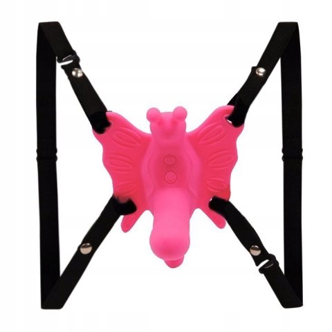 Strap On Silikonowy 30 Trybów Wibrator z Pilotem-Dla Par-Regulowany-Premium
