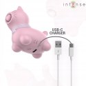 Stymulator łechtaczki języczek wibrator silikon USB pulsujący + GRATIS