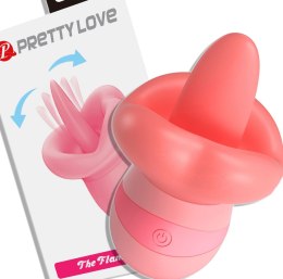 Wibrator z Języczkiem do Łechtaczki -10 Trybów -Silikon Premium -USB