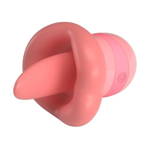 Wibrator z Języczkiem do Łechtaczki -10 Trybów -Silikon Premium -USB