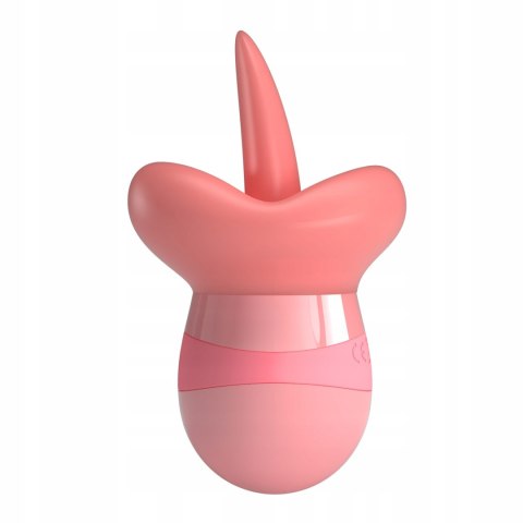 Wibrator z Języczkiem do Łechtaczki -10 Trybów -Silikon Premium -USB
