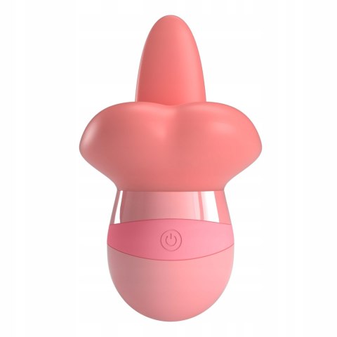 Wibrator z Języczkiem do Łechtaczki -10 Trybów -Silikon Premium -USB
