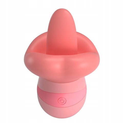 Wibrator z Języczkiem do Łechtaczki -10 Trybów -Silikon Premium -USB