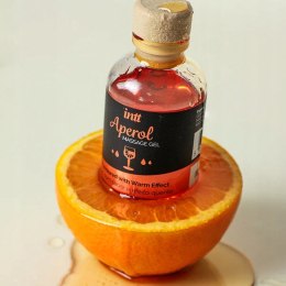 ŻEL DO MASAŻU INT APEROL ROZGRZEWAJĄCY SMAKOWY PREMIUM