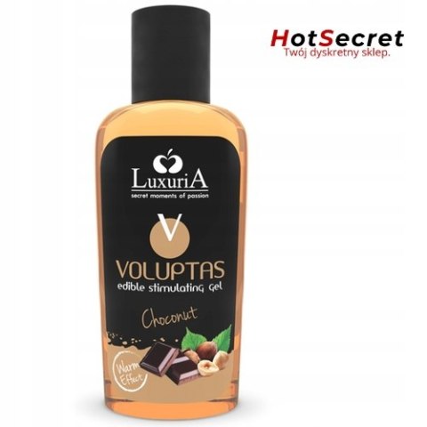 ŻEL STYMULUJĄCY JADALNY LUXURIA VOLUPTAS CHOCONUT 100ml