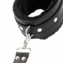 Zestaw kajdanek Hogtie Darkness BDSM regulowany miękkie mankiety